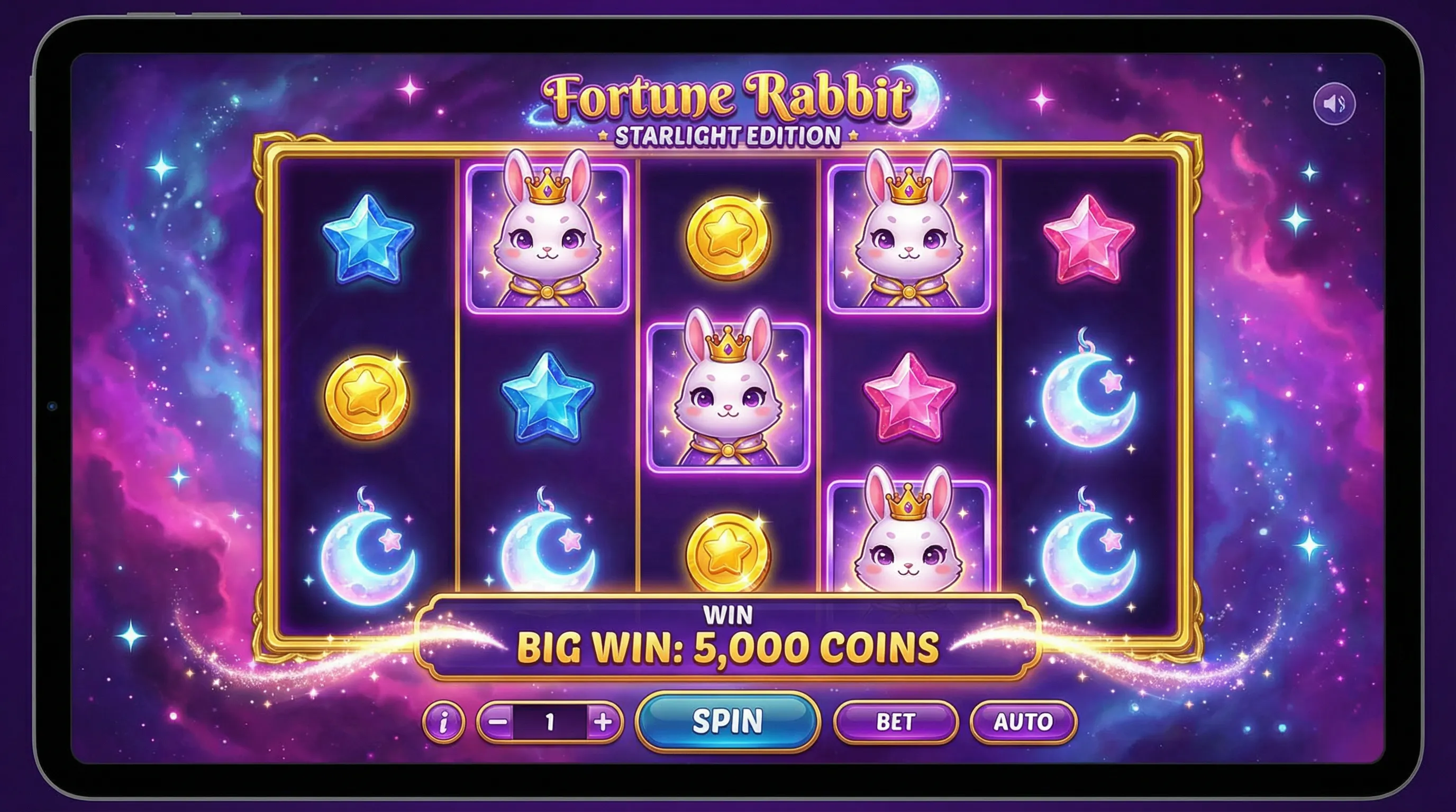 Fortune Rabbit gameplay interface betboom